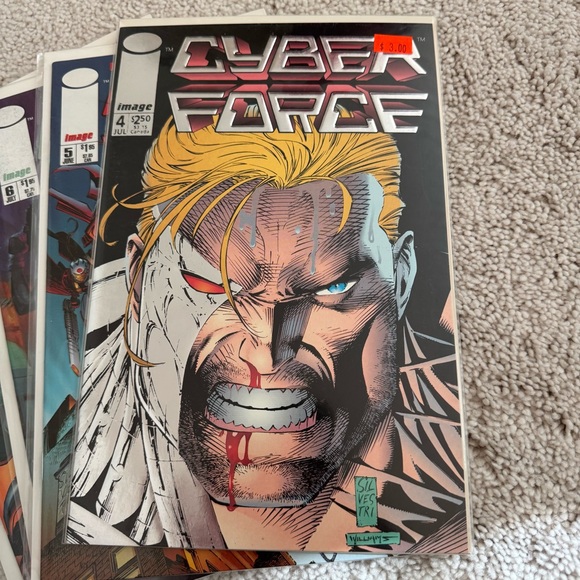 Cyber Force Comic Books Issues #1-7 - Picture 5 of 8